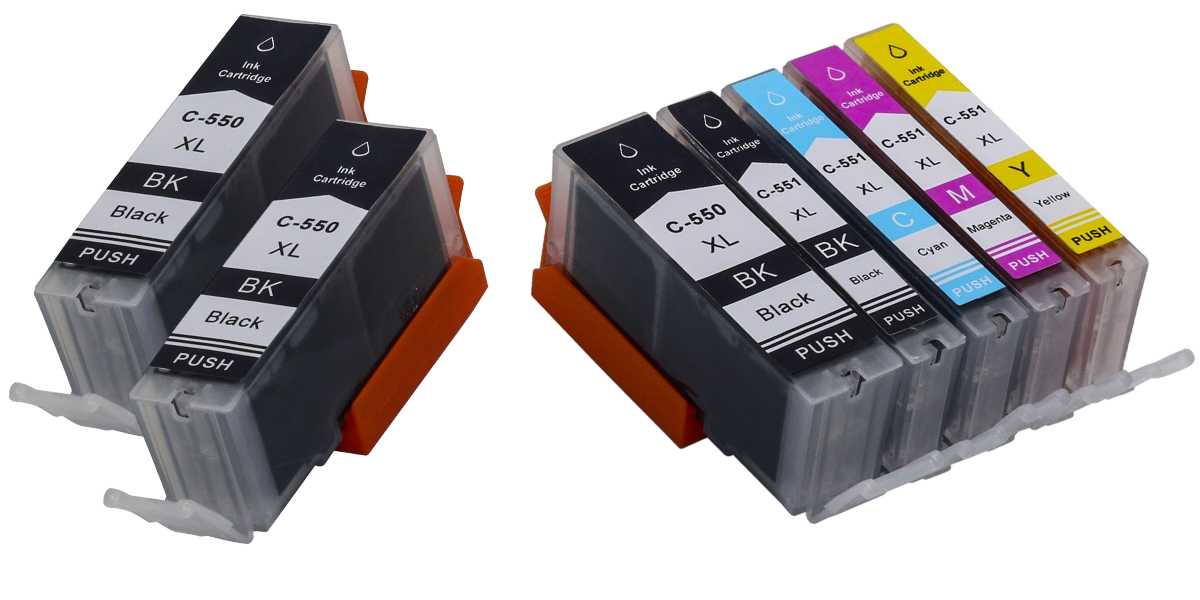 Huismerk voor Canon PGI-550XL + CLI-551XL Multipack Compatible