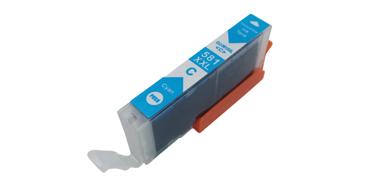Huismerk voor Canon CLI-581 XL Cyan (compatibel) - Inktcartridge XL