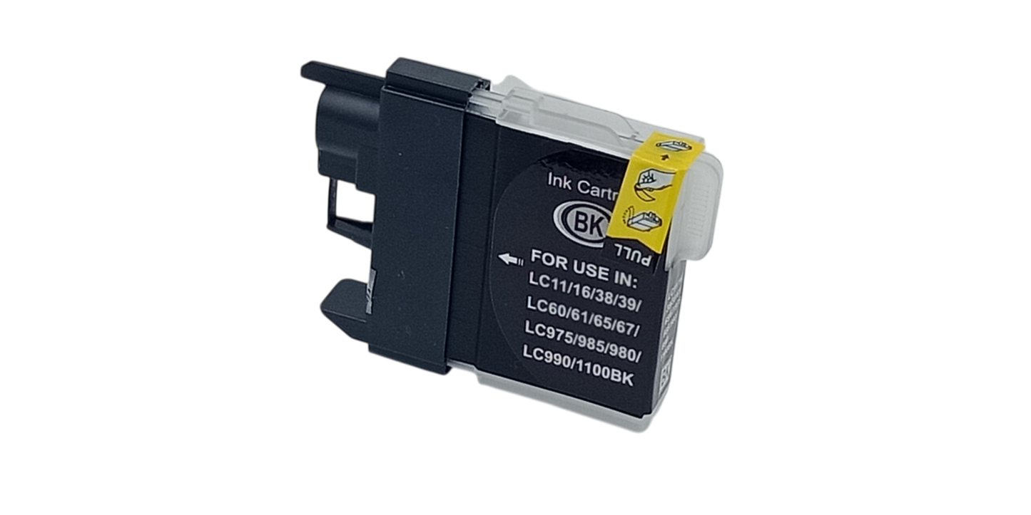 Huismerk voor Brother LC-980 zwart compatibel intktcartridge