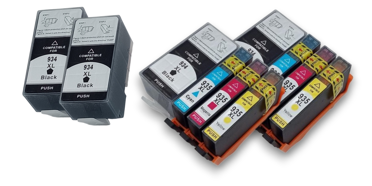 Huismerk voor HP 934XL + 935XL Inkt Multipack compatibel