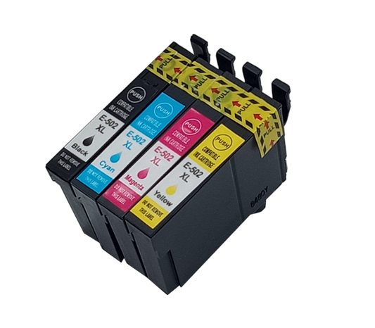 Huismerk Inkt 502XL / T502XL – Set van 4– Geschikt voor Epson XP-5100 / XP-5105 / WF-2860DWF / WF-2865DWF / XP-5155