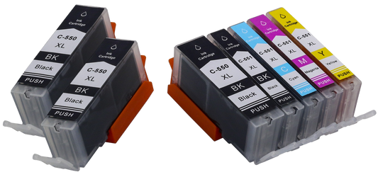 Huismerk voor Canon PGI-550XL + CLI-551XL Multipack Compatible