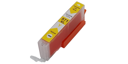 Huismerk voor Canon CLI-571XL Geel (compatibel)
