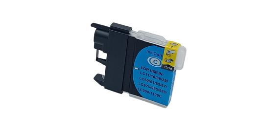 Huismerk voor Brother LC-980 cyaan compatibel intktcartridge