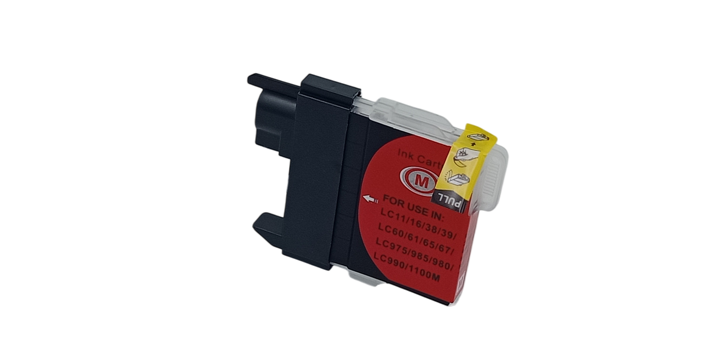 Huismerk voor Brother LC-980 magenta compatibel intktcartridge