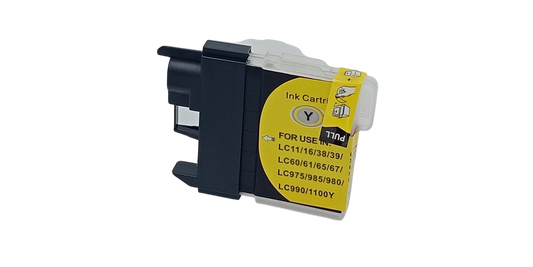 Huismerk voor Brother LC-980 gele compatibel intktcartridge