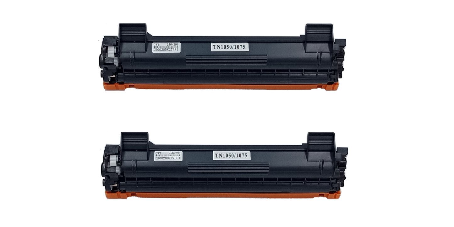 Huismerk Drum en Toners voor Brother 1x DRUM DR1050 + 2x TONER TN1050/1075
