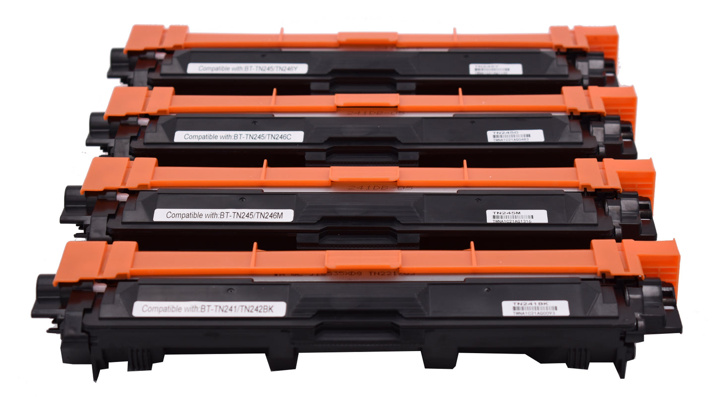 Huismerk Toner  Brother TN241/242 / TN245/TN246 ( TN-241 / TN-245 ) 4 kleurenset
