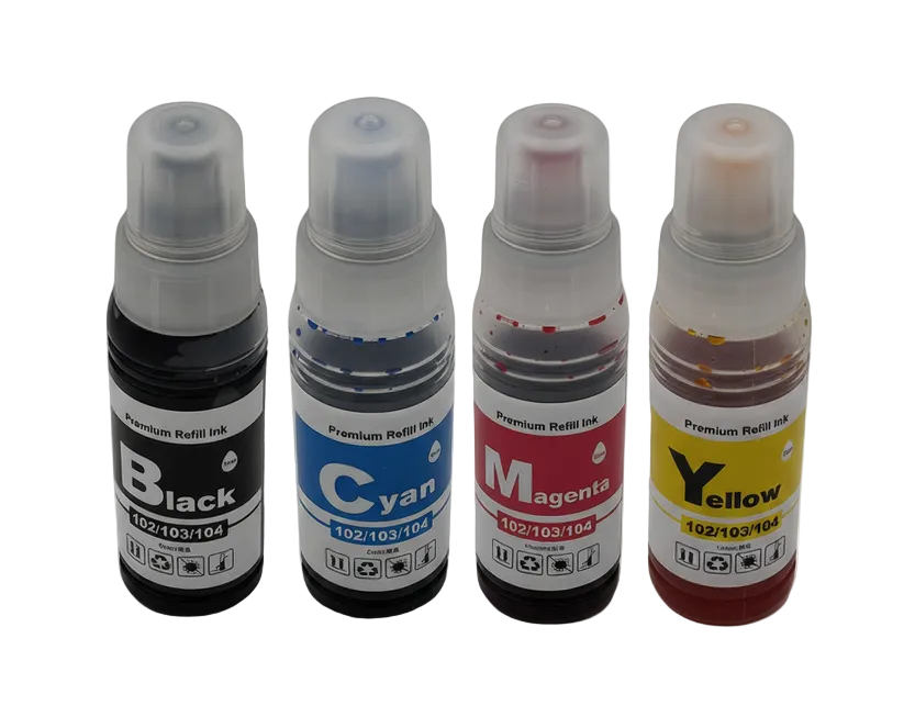Huismerk voor Epson EcoTank Inkt 104/102/103 Compatibel