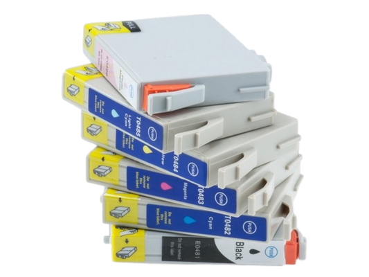 Huismerk Toner EpsonT0481 4 kleurenset