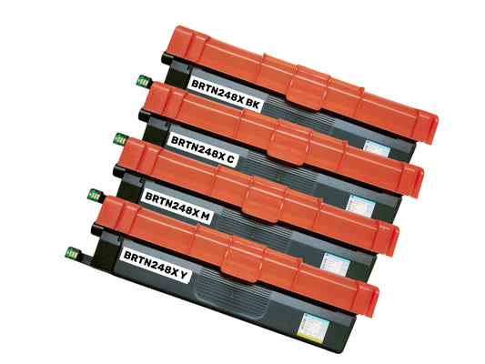 Huismerk tonerset voor Brother TN248X TN248XL TN248 | 4 stuks