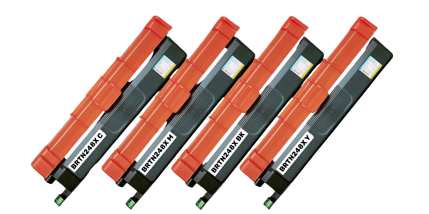 Huismerk tonerset voor Brother TN248X TN248XL TN248 | 4 stuks