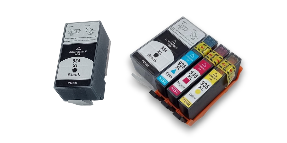 Huismerk voor HP 934XL + 935XL Inkt Multipack compatibel