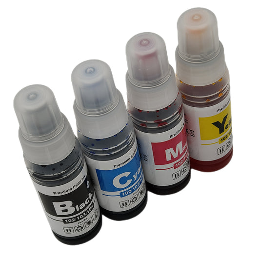 Huismerk voor Epson EcoTank Inkt 104/102/103 Compatibel